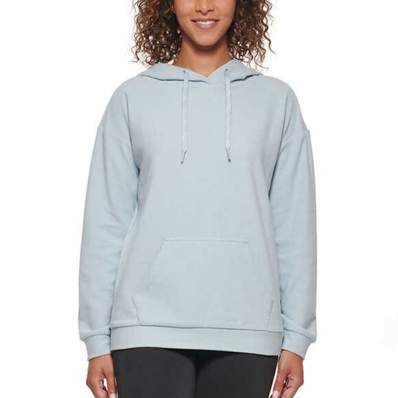 *2/$25* Marc New York Women's Light Blue Midweight Hoodie Plus Size 2X - Picture 5 of 7